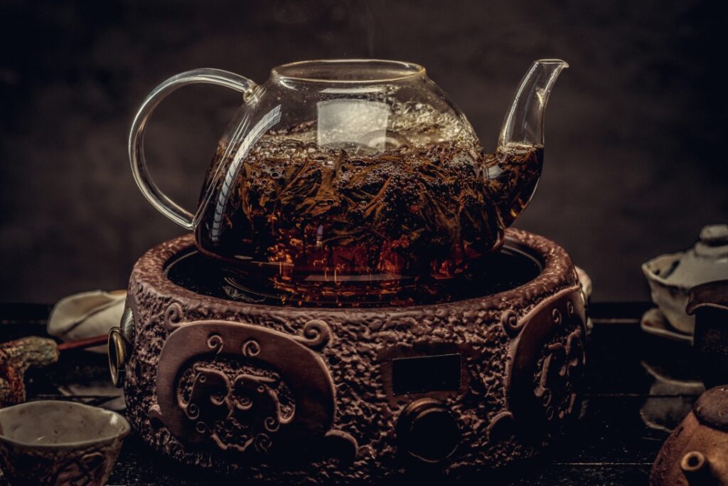 История на чая